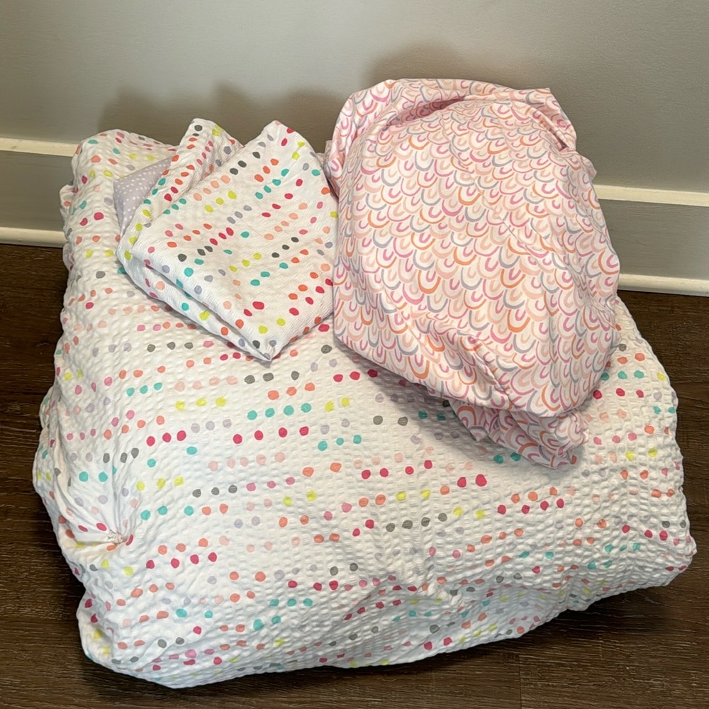 Twin Size Fitted Sheet, comfortable and sham